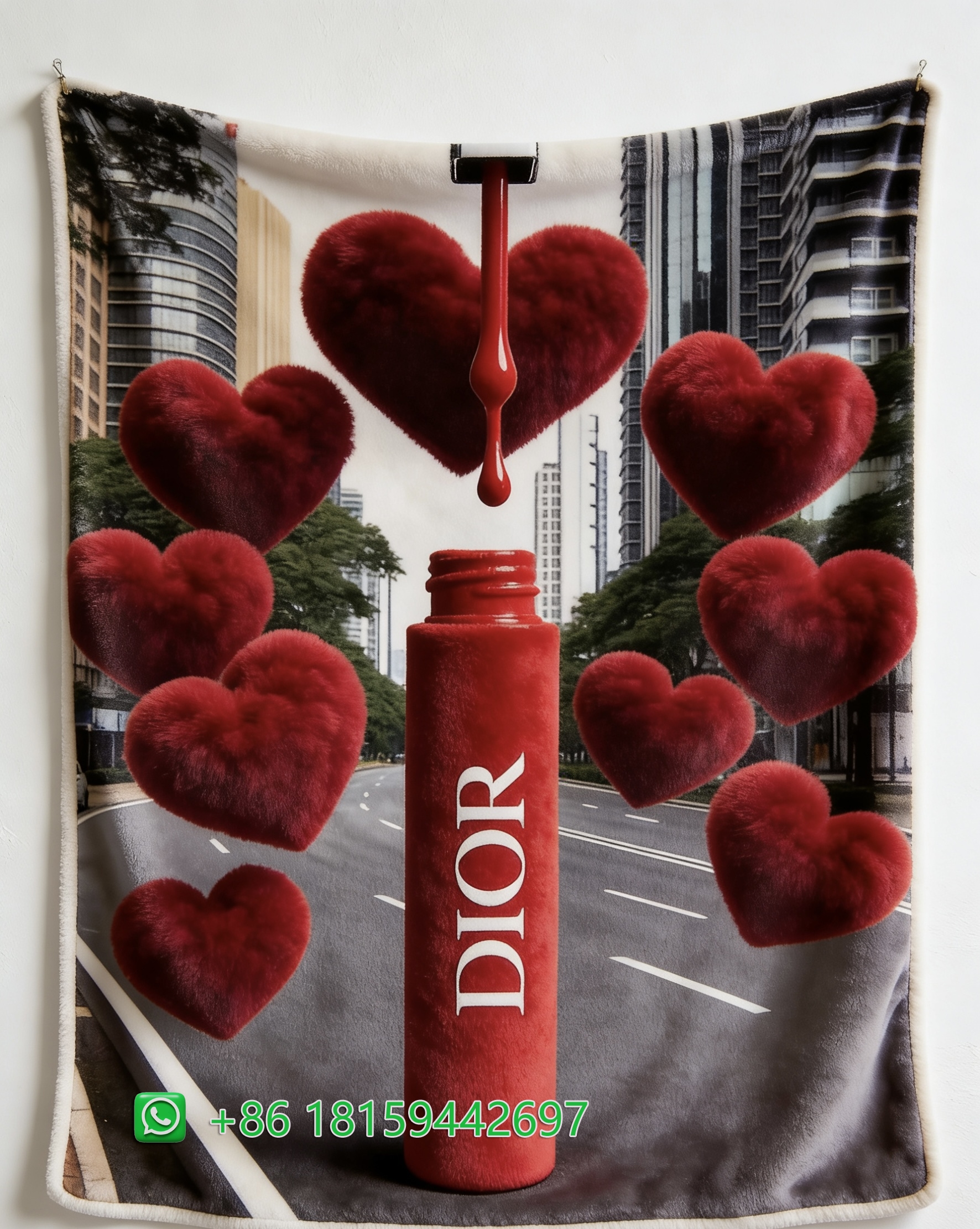 Dior Throw Blankets